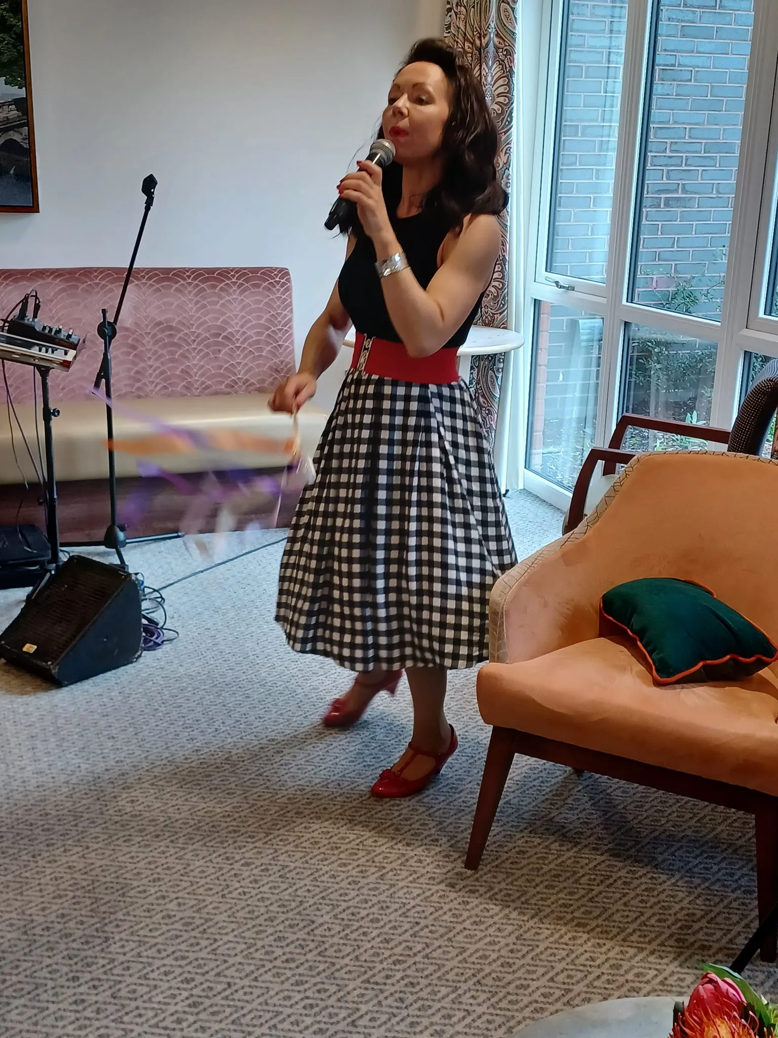 1940s Fun with Gemma: Music, Tambourines, and Ribbon Wands!