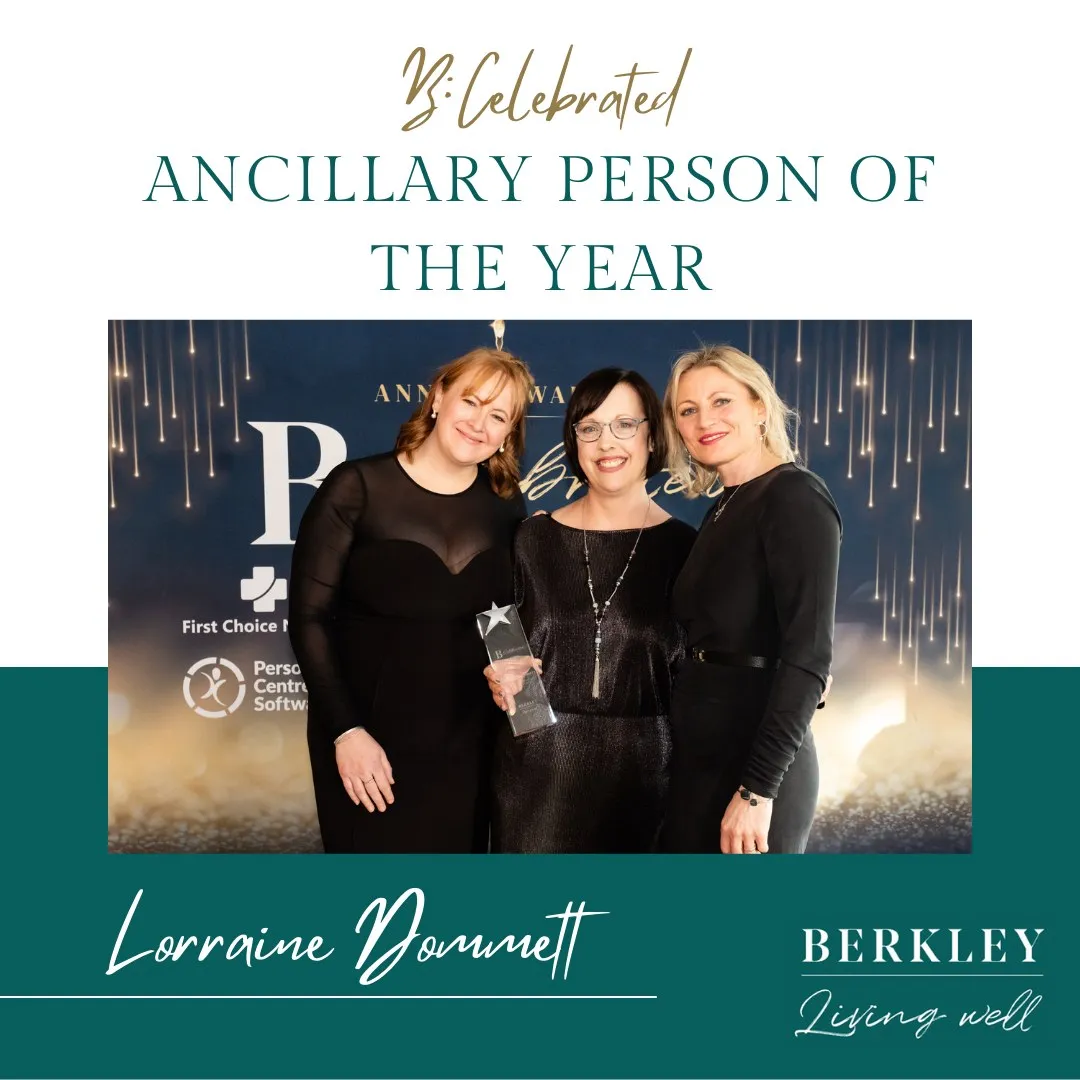 Shining Bright: Celebrating Lorraine, Our Resident Hairdresser and Ancillary Person of the Year!