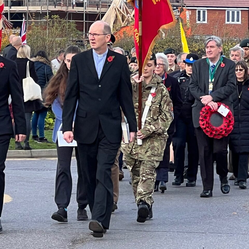 Shinfield remembers the fallen at Remembrance service